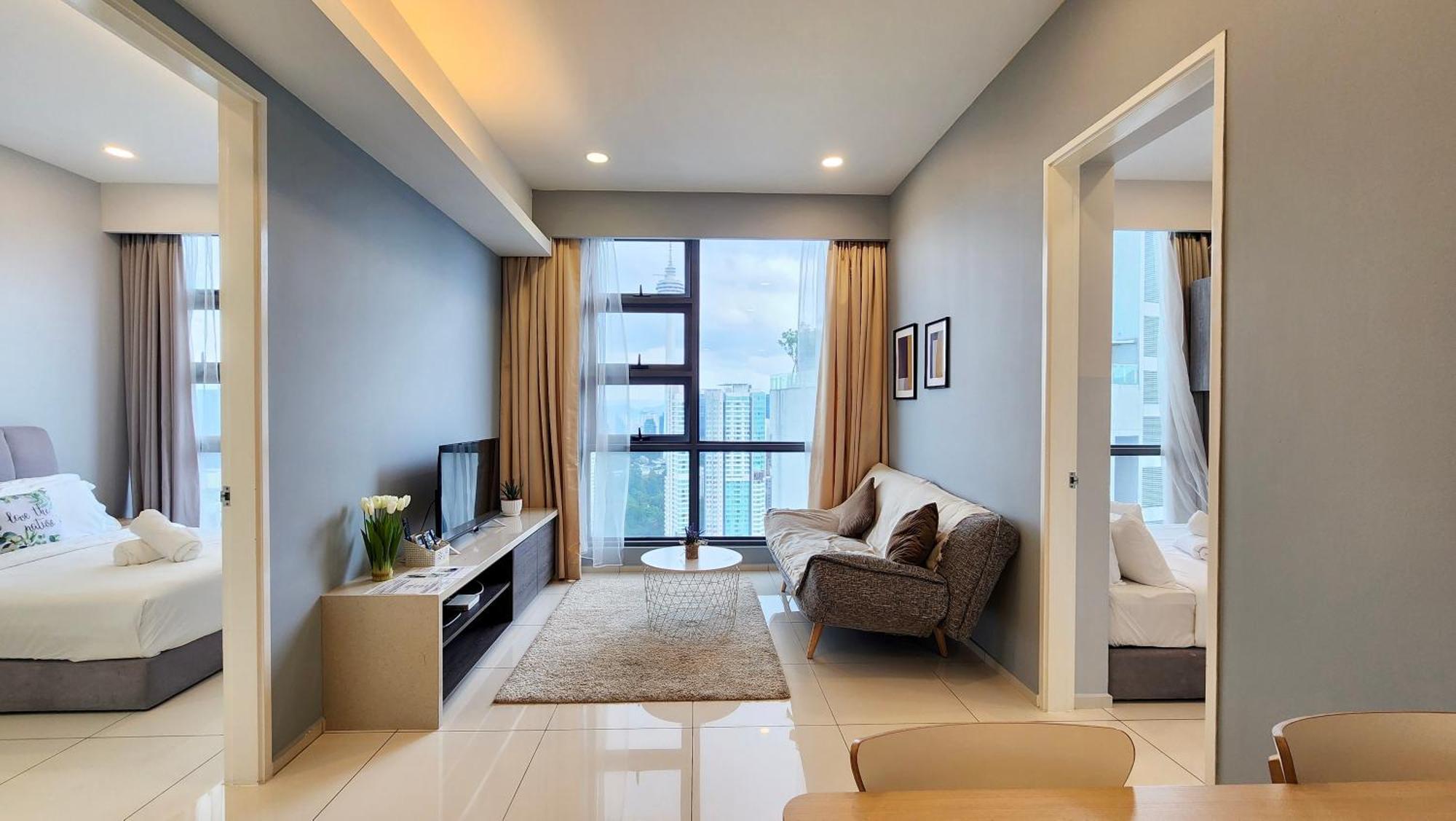 Skyline View In Bukit Bintang The Robertson 42F Διαμέρισμα Κουάλα Λουμπούρ Εξωτερικό φωτογραφία