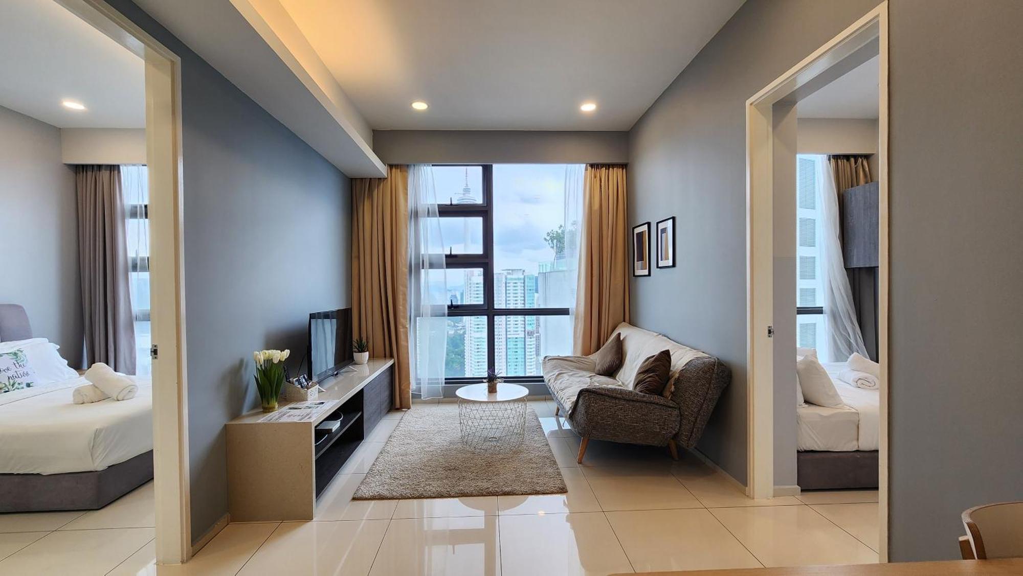 Skyline View In Bukit Bintang The Robertson 42F Διαμέρισμα Κουάλα Λουμπούρ Εξωτερικό φωτογραφία
