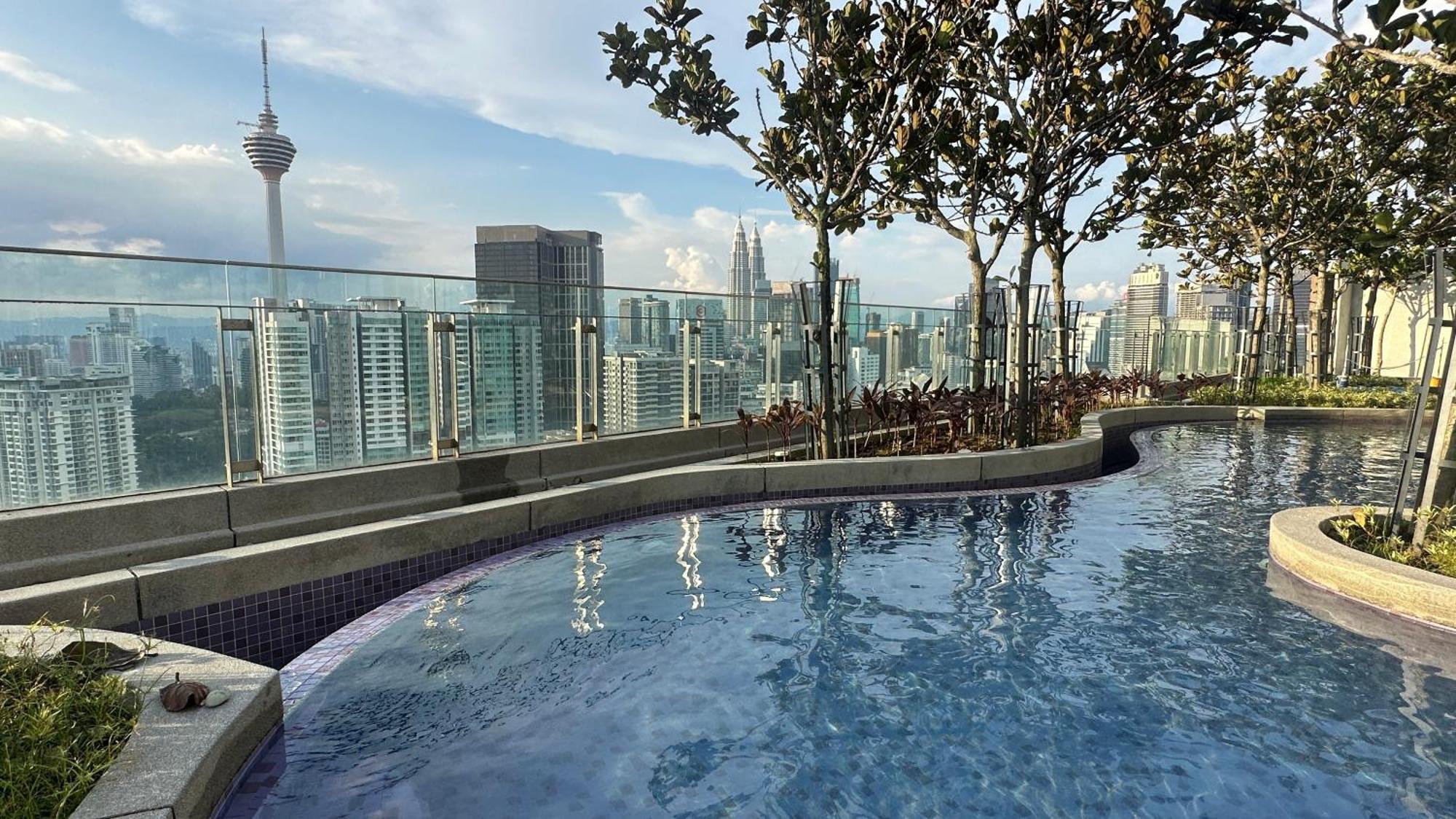 Skyline View In Bukit Bintang The Robertson 42F Διαμέρισμα Κουάλα Λουμπούρ Εξωτερικό φωτογραφία